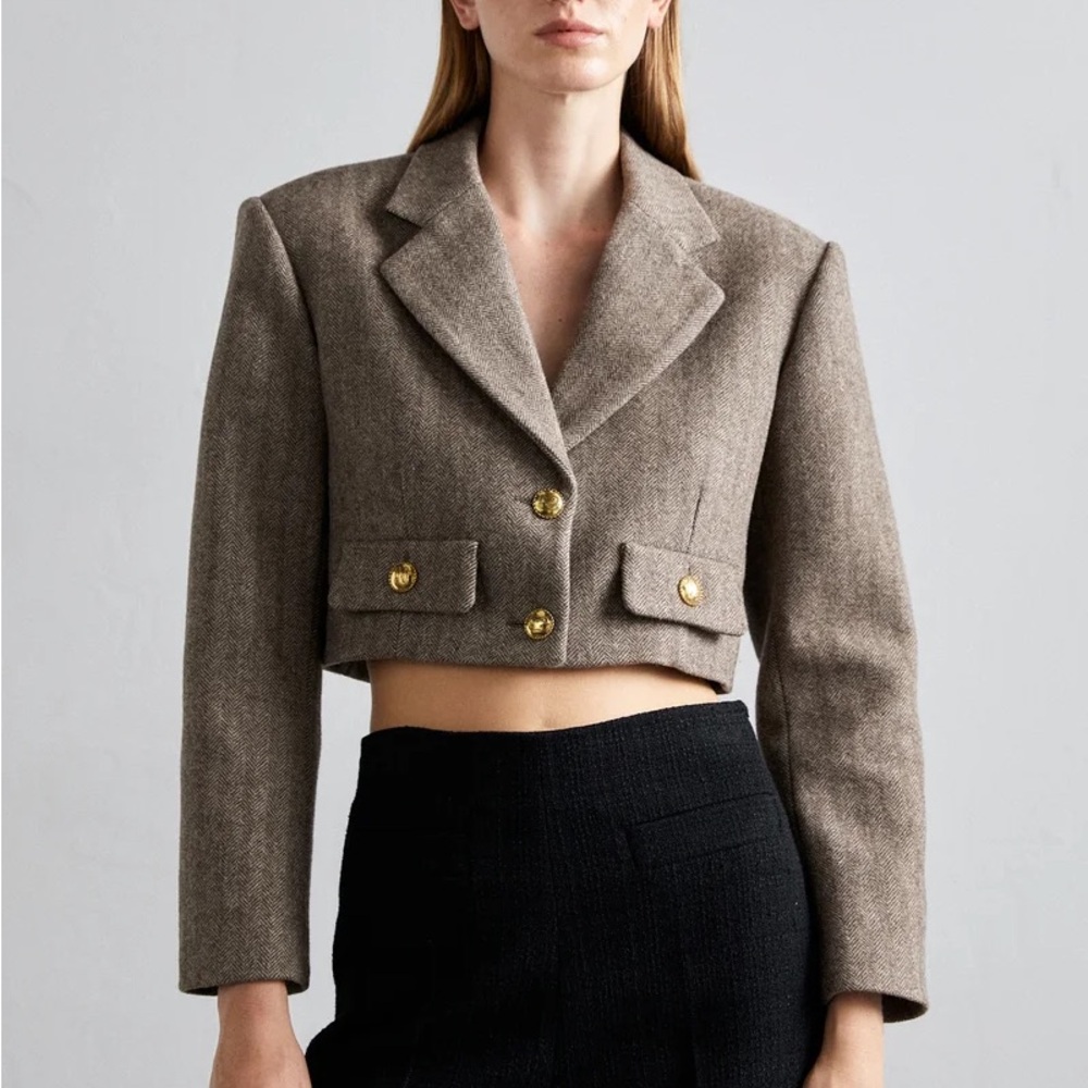 Sandro cropped blazer